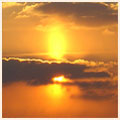 zonsondergang